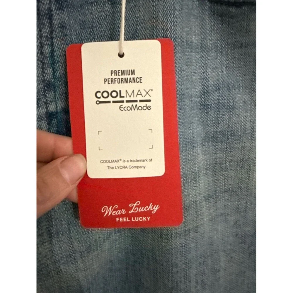 Lucky Brand 181 Relaxed Straight Jeans Men’s 34x30 Light Wash Stretch Denim NWT